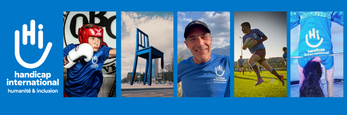 Des sportifs et personnalités suisses se mobilisent pour Handicap International